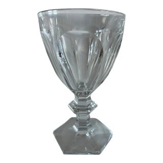 1930s Baccarat Harcourt 1841 Water Goblet For Sale