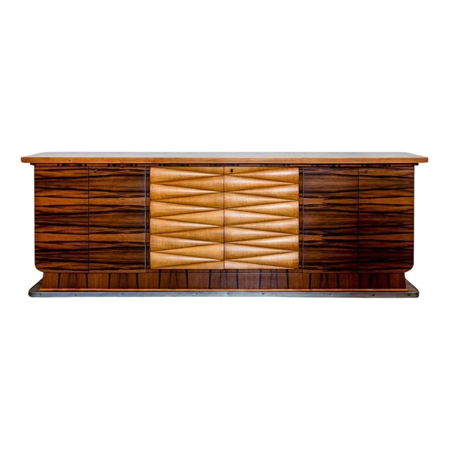 Mid-20th Century Italian Art Deco Sideboard, Italy For Sale