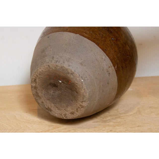 Aged Wine Stoneware Vessel For Sale In Los Angeles - Image 6 of 8