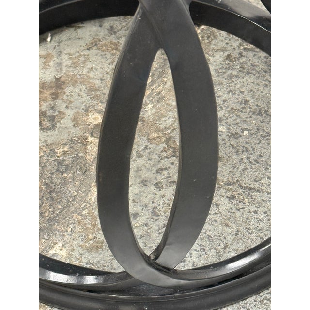 Barbara Barry for Baker Furniture Barbara Barry “Bracelet” Accent Table / Stool, Vintage For Sale - Image 10 of 12