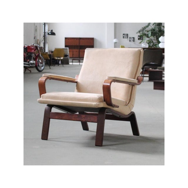 Vintage Light Armchair, 1960s For Sale - Image 13 of 13