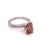 Traditional Diamond Zircon Ring 14k White Gold Large 4.45 TCW Women Certified, Size 6.5 For Sale - Image 3 of 9