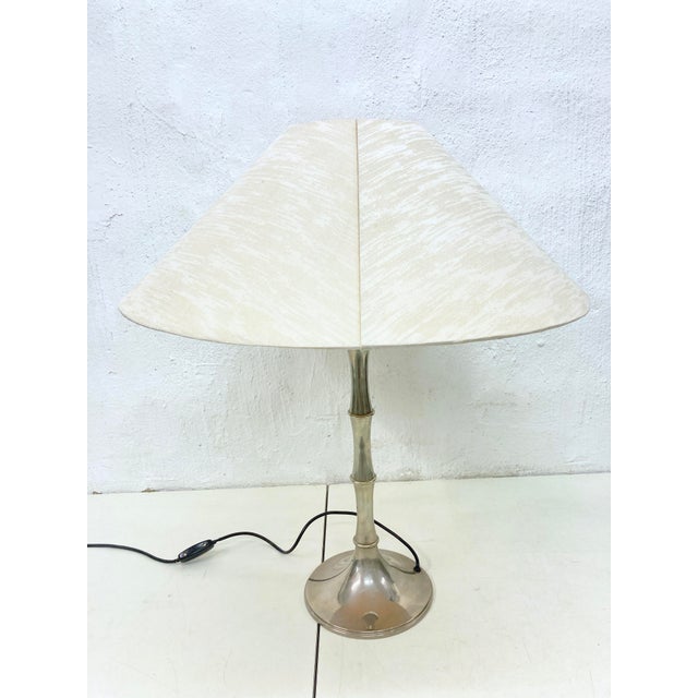 Bamboo Table Lamp by Ingo Maurer M Design, 1970s For Sale - Image 11 of 13