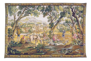 Large Vintage Wall Tapestry, 1990s