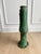 1970s 1970s Large and Very Heavy 21" Brutalist Studio Pottery Vase - Green Fat Lava Glaze For Sale - Image 5 of 8