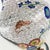 Vintage Brass Enamel Chinese Cloisonné Vase Floral Blue Flowers Scroll Design For Sale - Image 4 of 9