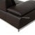 Volare 3-Seater Sofa in Dark Brown Leather from Koinor For Sale - Image 10 of 15