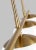 ED Ellen DeGeneres by Visual Comfort Studio Lune Medium Linear Chandelier, Burnished Brass For Sale - Image 4 of 5