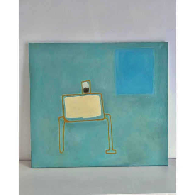 Abstract Contemporary Original Oil Abstract Painting For Sale - Image 3 of 7