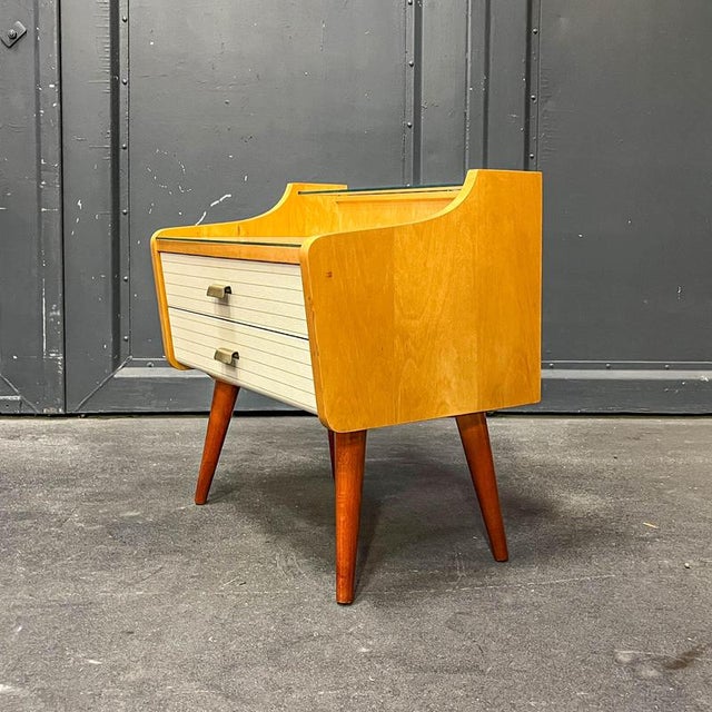 Mid-Century Modern Bedside Tables, 1960s, Set of 2 For Sale - Image 14 of 18