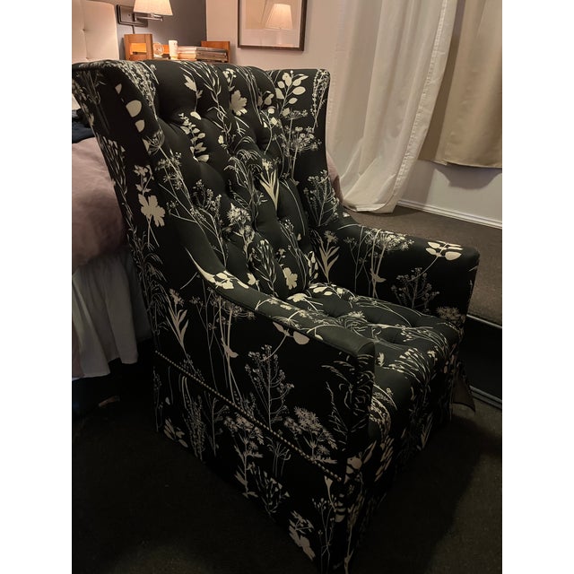 Wood Custom Sherrill Furniture Chair For Sale - Image 7 of 11