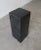 Postmodern 1980s Square Tessellated Black Marble Pedestal For Sale - Image 3 of 7