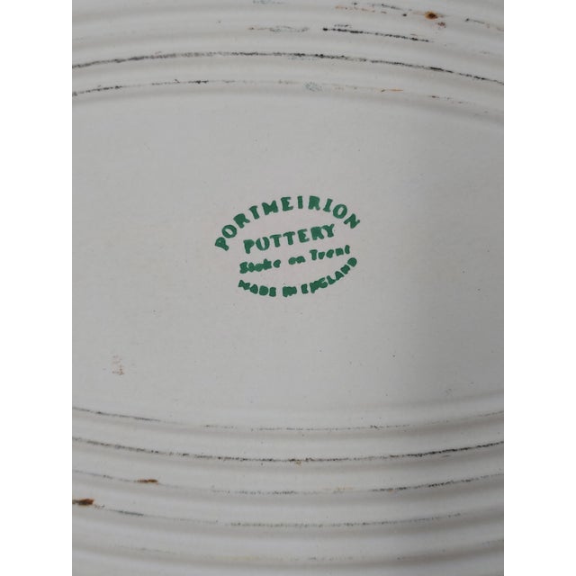 Late 20th Century Portmeirion Pottery Oval Platter Compleat Angler Series "Pike No. 7 Esox Lucius" Stoke on Trent England For Sale In New York - Image 6 of 6