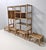 Postmodern Bamboo Bookcase with Smoked Glass Shelves by Vivai del Sud, Italy, 1970s, Set of 5 For Sale - Image 6 of 18