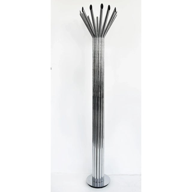 Chrome Mid 20th Century Mid-Century Modern George Kovacs Chrome Floor Lamp For Sale - Image 8 of 12