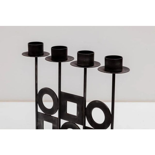 Austrian Modernist Chandelier, 1960s For Sale - Image 4 of 7