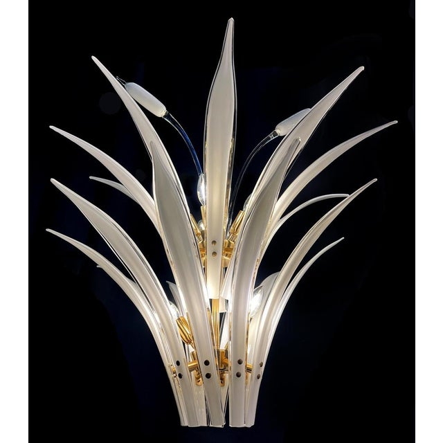 Vintage Chandelier by Vistosi Palms, 1970 For Sale - Image 4 of 16