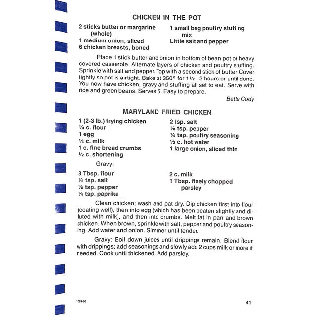 "A Slice of Nantucket Cookbook" 1990 For Sale - Image 10 of 10