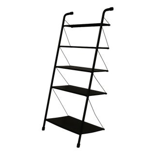 Vintage Freestanding Perforated Steel Shelving Unit, 1980s For Sale