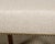 Pair of English 19th Century Oak Stools with Saber Legs and Custom Upholstery For Sale - Image 4 of 12
