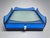 1970s Blue Cut Glass Ceiling Lamp, Veca, 1970s For Sale - Image 5 of 13