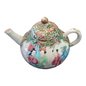 Antique Chinese Porcelain Miniature Tea Pot