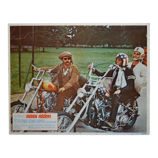 Easy Rider Original American Lobby Card of the Movie, USA, 1969 For Sale