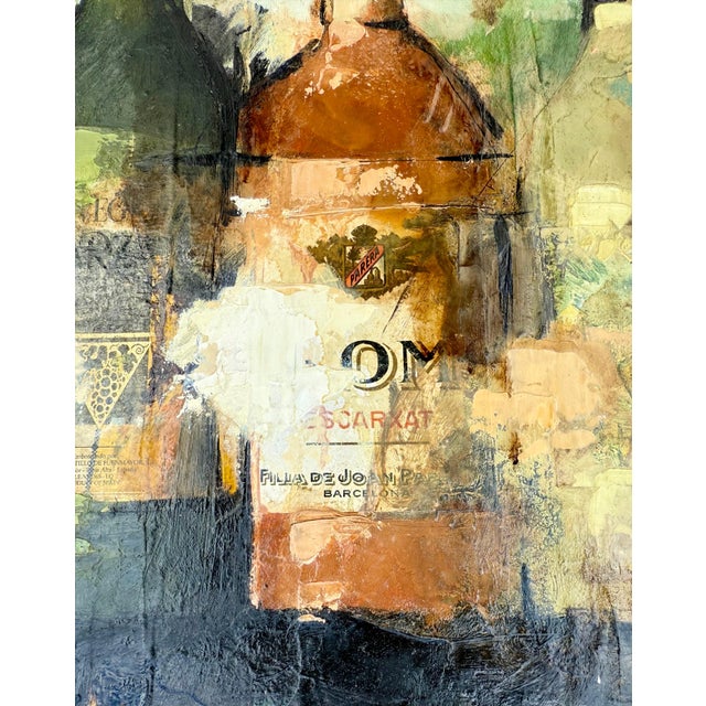 Jordi Prat Pons, Large Spanish Pop Art Catalan Mixed Media Collage Painting Jordi Prat Pons, 1995-2002 For Sale - Image 11 of 15