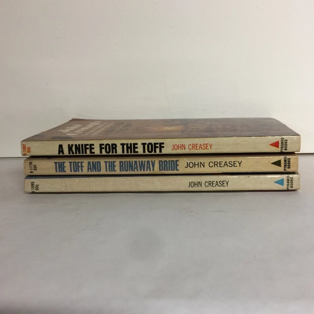 John Creasey 1960s Mystery Books - Set of 3 For Sale - Image 4 of 4