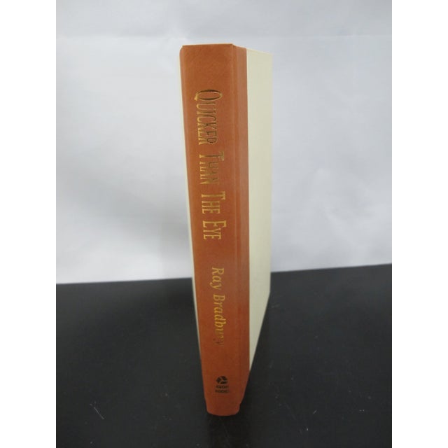 Paper Ray Bradbury Signed Avon Books 1996 1st Edition Quicker Than the Eye With Coa For Sale - Image 7 of 8