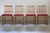 1950s Vintage Danish Baroque Style Oak Farmhouse Chairs, 1940s, Set of 4 For Sale - Image 5 of 18