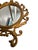 Mid 20th Century Vintage Syroco Hollywood Regency Gold Wall Mirror, Ornate Baroque Rococo Style Accent For Sale - Image 5 of 9