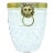 Details: -Vintage Saint Louis attributed lion head ice bucket -Exquisite hand-cut crystal ice bucket with gilded rim and...