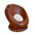 American Vintage 1990s Oversized Baseball Glove Catchers Mitt Lounge Chair For Sale - Image 3 of 18