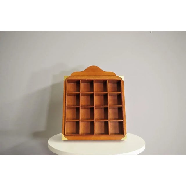 Wooden Storage Grid, 1990s For Sale - Image 9 of 9
