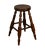 Wynnewood Woodworks Hand Crafted Solid Walnut Bar Stool For Sale - Image 12 of 12