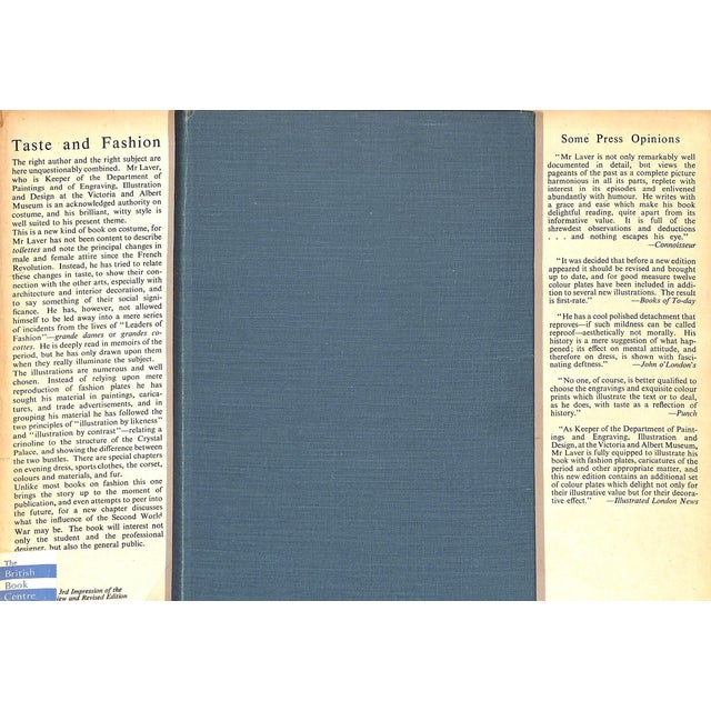 LAVER, James [225] pp. w/ 12 colour plates George G. Harrap and Company 1948 8 3/4" x 6" This classic book contains a...