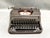 A study vintage 1939 Universal Underwood vintage typewriter. This well built industrial machine is in good mechanical and...