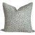 Lauren Servati Textiles, Vera // Eau De Nil 22"x22" pillow pair (two pillows!) Double-sided throw pillow with a knife edge...