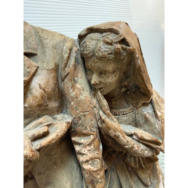 Sculpture Materials 19th Century John Rogers Coming to the Parson Sculpture For Sale - Image 7 of 12