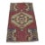 1970s Turkish Bohemian Style Geometric Oushak Doormat Rug For Sale