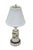 Contemporary Vintage Porcelain Green Ivy Wine Vanity Boudoir Table Lamp 12" For Sale - Image 3 of 13