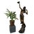 Large-scale bronze fountain sculpture depicting an elegant sea maiden or water nymph rising from a sculpted marine base...