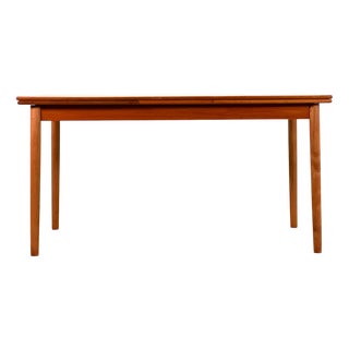 Danish Extending Table in Teak, 1950s For Sale