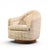 Mid-Century Modern Milo Baughman for Thayer Coggin Mid Century Walnut Base Swivel Lounge Chair For Sale - Image 3 of 10
