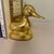 Cabin Vintage Solid Polished Brass Mallard Duck Bookends, a Pair For Sale - Image 3 of 7