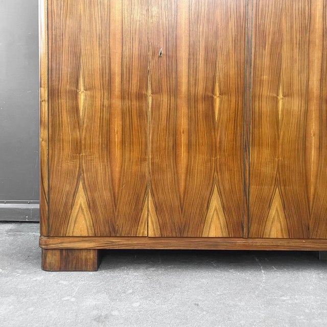 Mid 20th Century Mid-Century Modern Wardrobe in Walnut, 1960s For Sale - Image 5 of 18