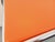 Vintage Desk in Orange Imitation Leather and Chrome, 1970s For Sale - Image 13 of 14