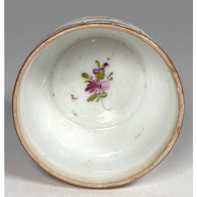 Antique Dresden Franziska Hirsch Handleless Tea Bowl c.1901-14 For Sale - Image 6 of 12