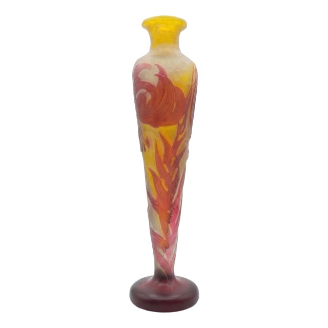 Art Nouveau Nancy School Vase from Emile Gallé For Sale